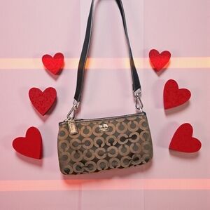 Coach Signature Jacquard Tote Handbag